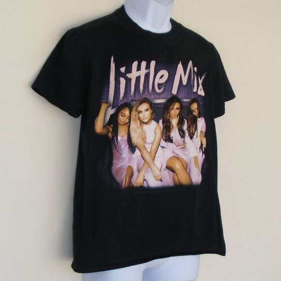 LITTLE MIX Concert Tshirt, M, Girl group, Black SS - Picture 3 of 9